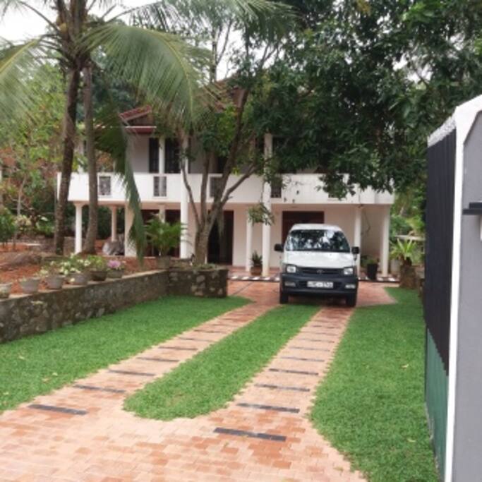Front of the house