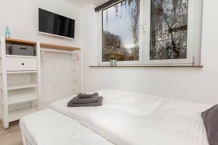 Freundliche Wohnung in Messenähe