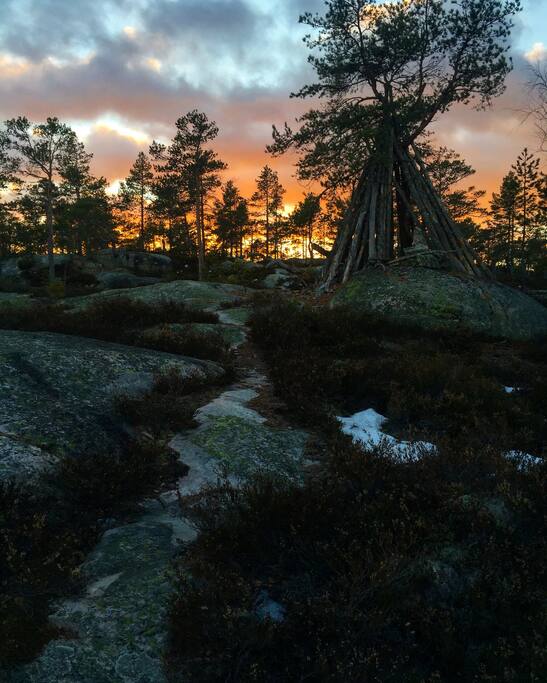 Flotte turmuligheter i området/great hiking opportunities in the area
