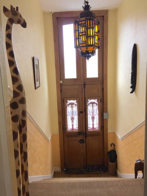 Entrée vue de l'interieur