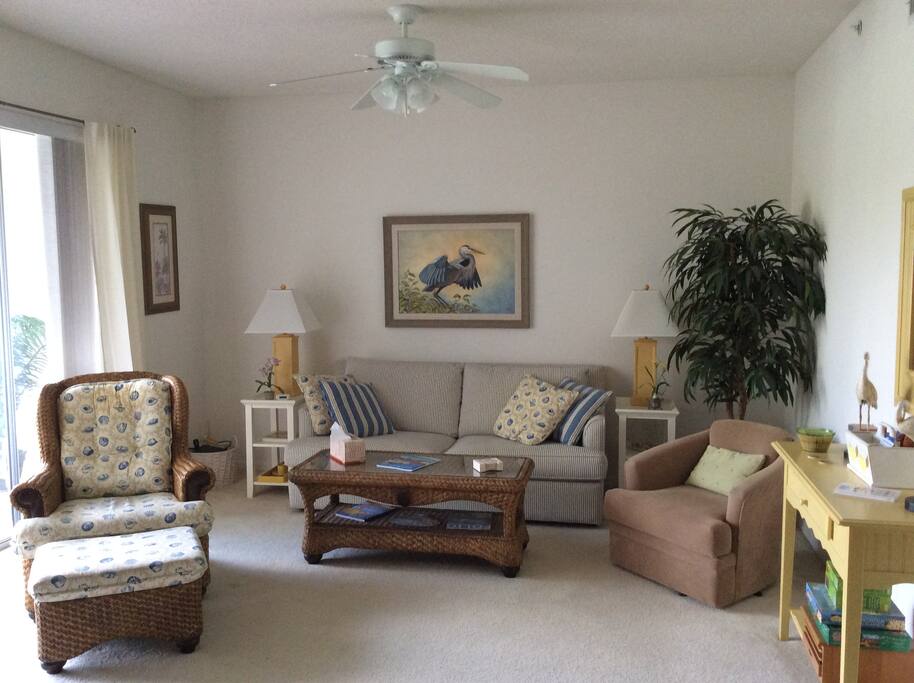 Comfortable & relaxing living area