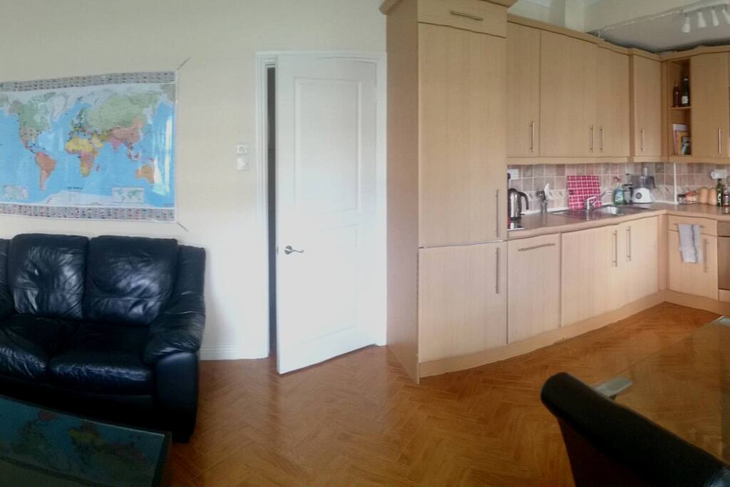 Living Room & Kitchen