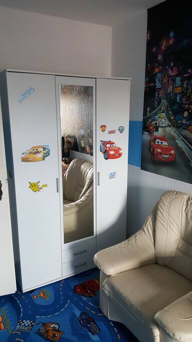 One piece sofa and the closet
