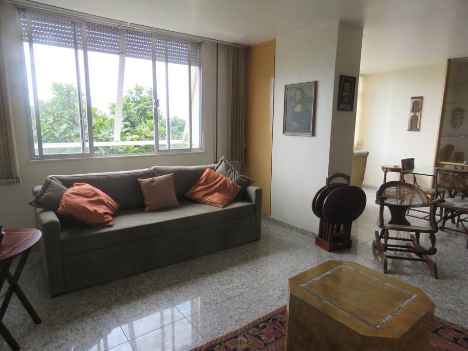 sala de estar (com sofá cama)