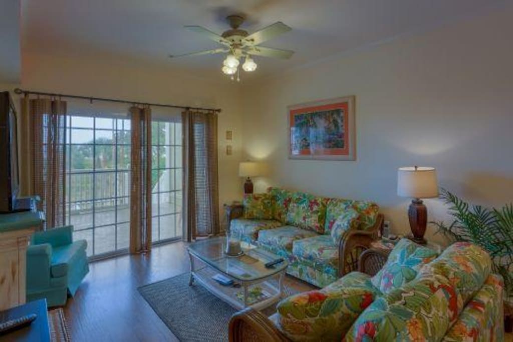 Gulf Front Living Room