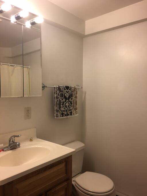 En suite bathroom
