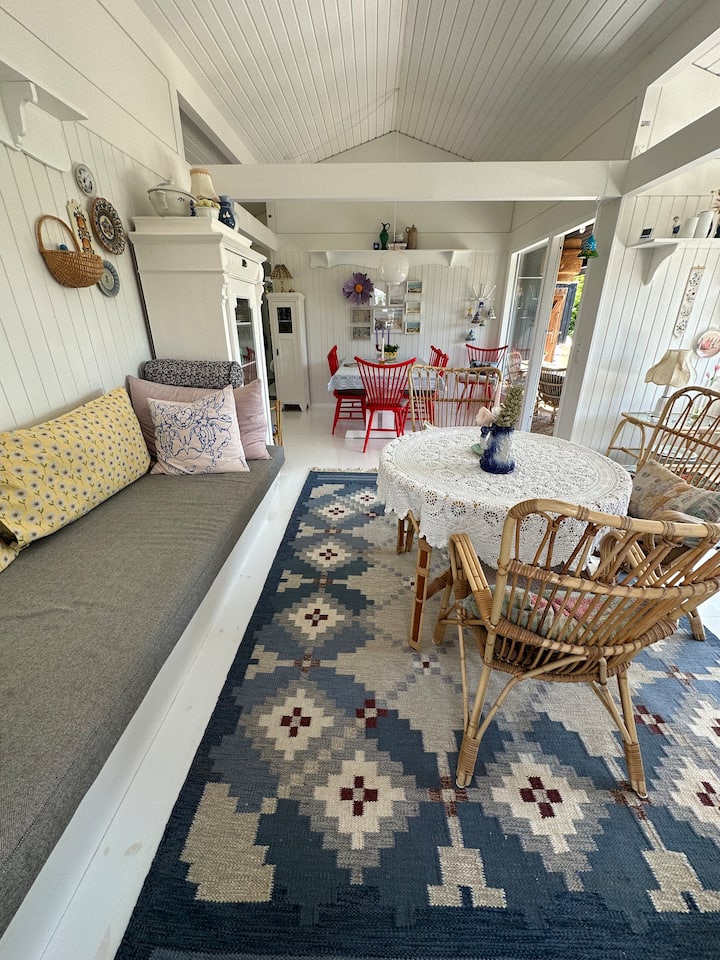 Havtornhuset I Tversted Med Vildmarksbad. - Tversted