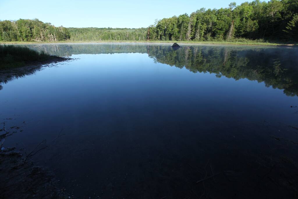 Private lake for swimming