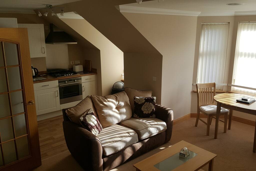 Open Lounge and Kitchen