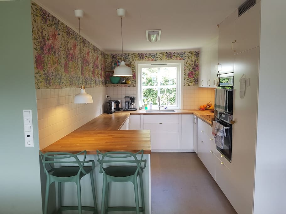 Our kitchen, which you can use as well.