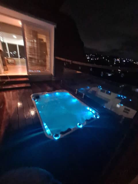 A penthouse apartment with 
a great view