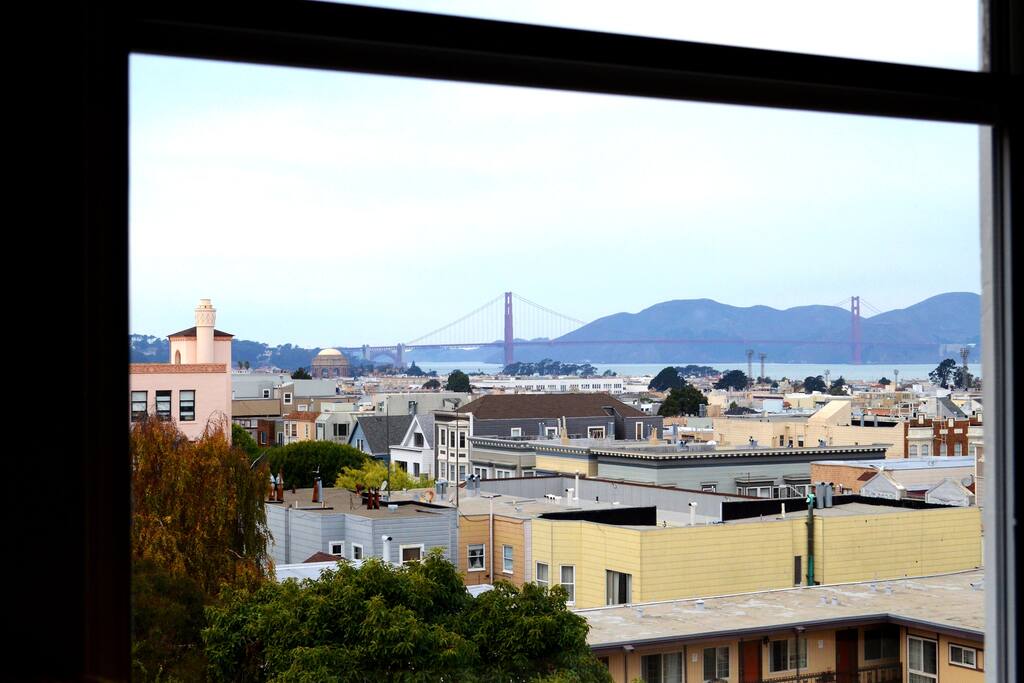The view from the window.