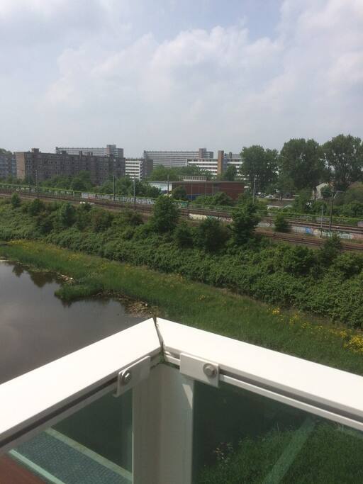 The view from balcony