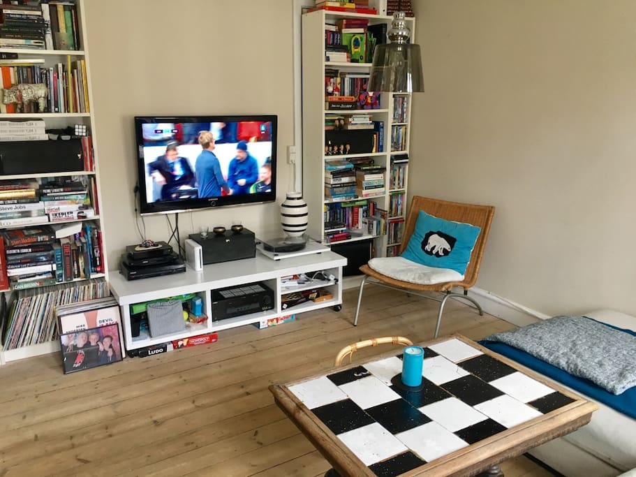Living room with TV