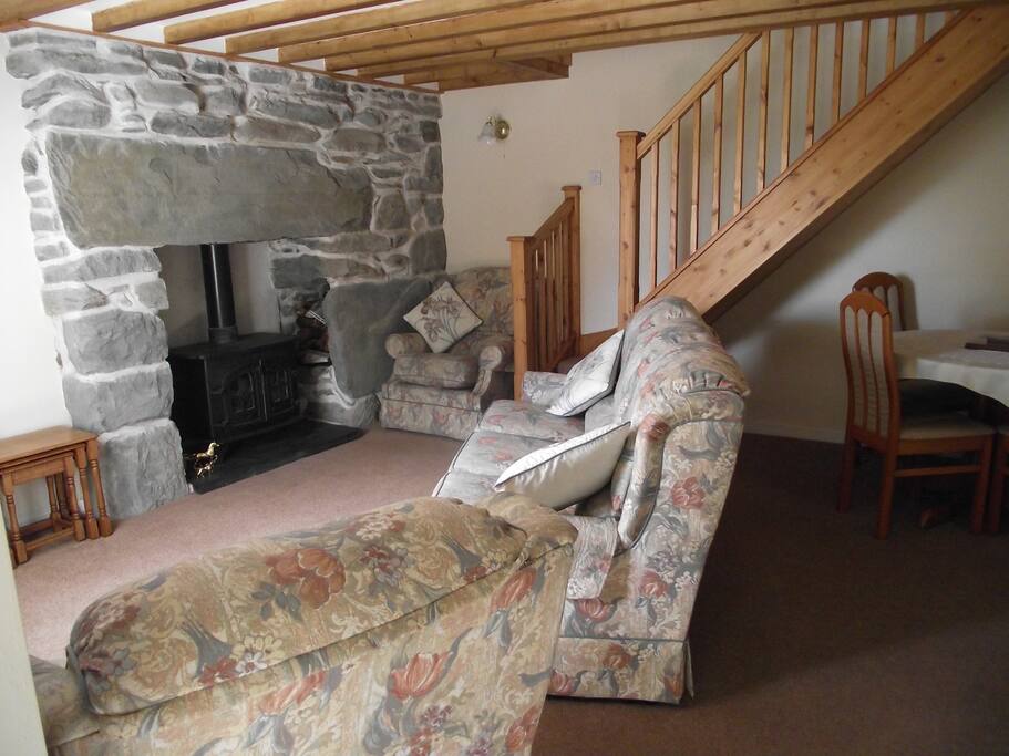 Lounge Dining area Gwelfor