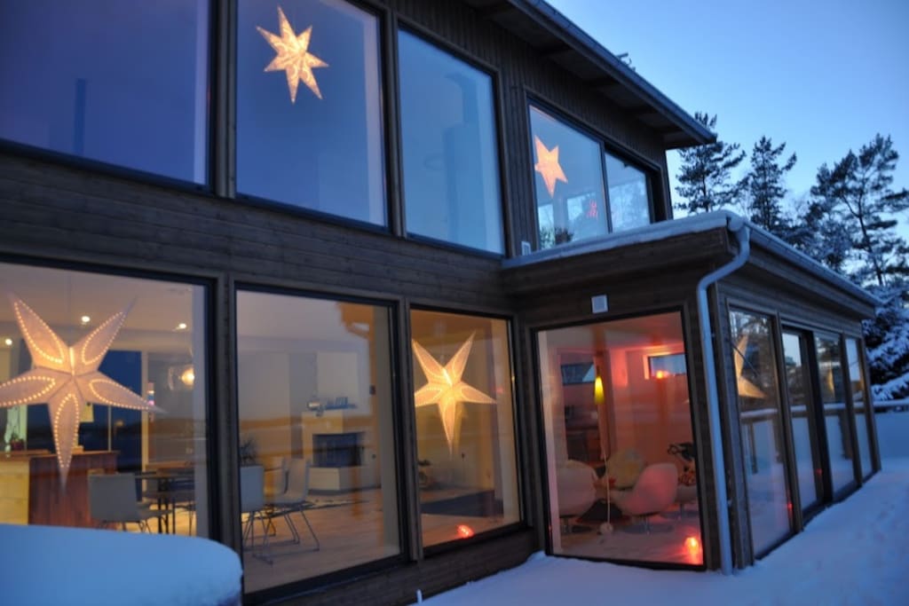 Huset utifrån