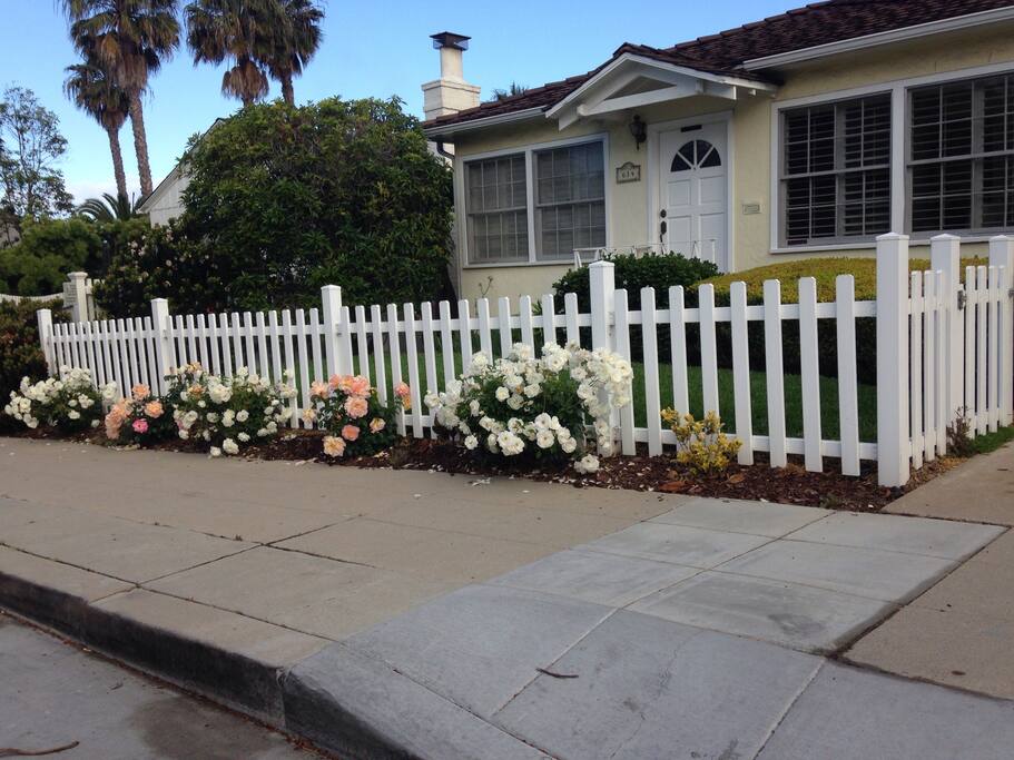 Front view of house