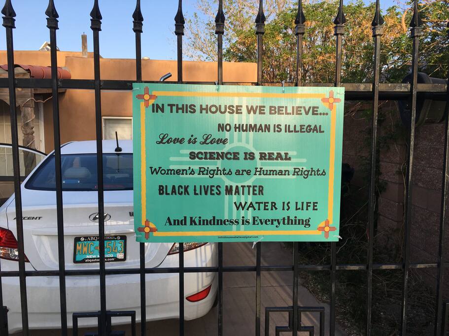 This house is a "Safe Haven" for all people of integrity.