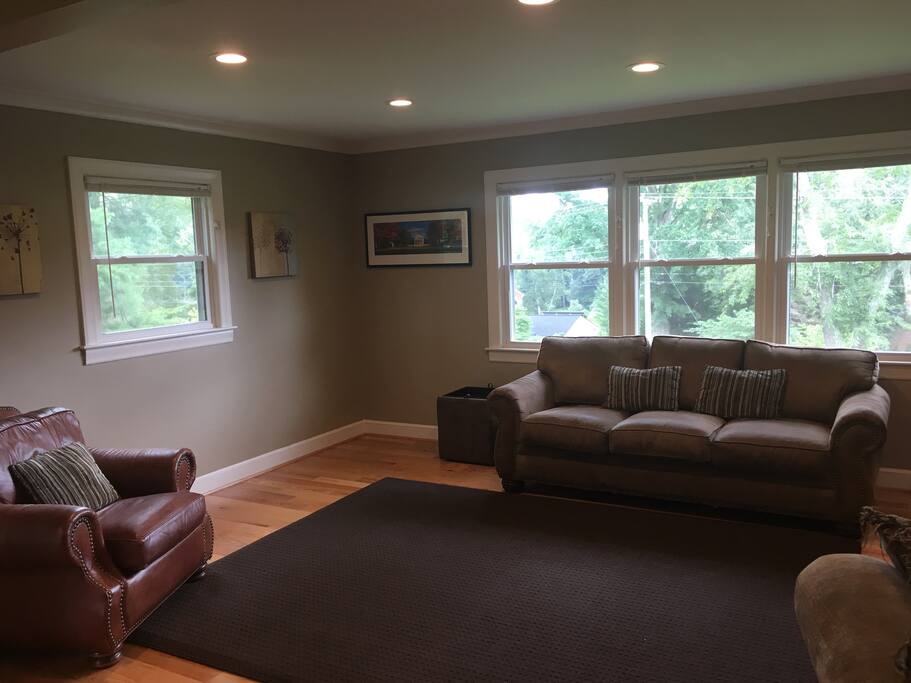 A large open area for guests