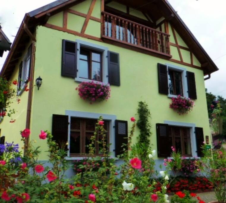 façade de la maison