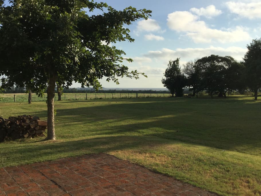 vistas del patio sur
