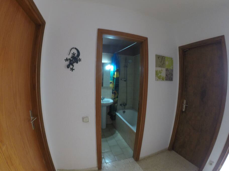 Vista general baño Nº1
