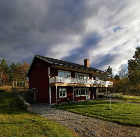 Big family friendly house in charming village.