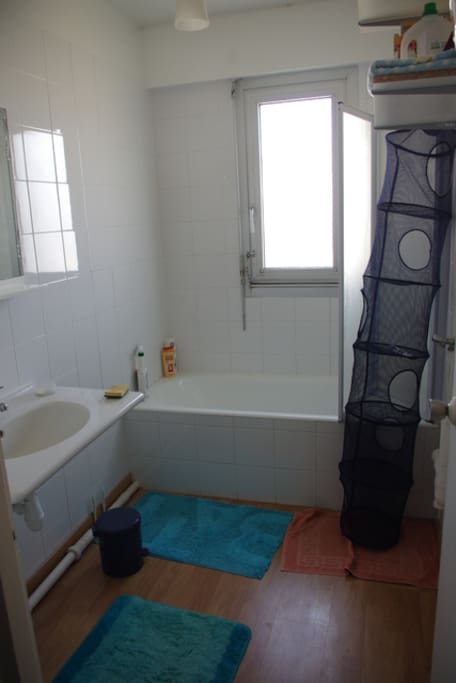 baignoire/sèche serviette