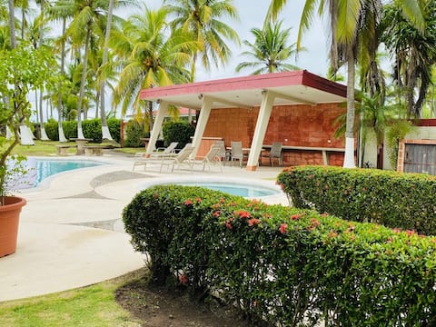 Best Beach Front House in El Roble, Puntarenas.
