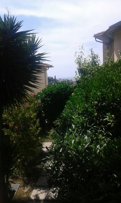 little sea view from terrasse