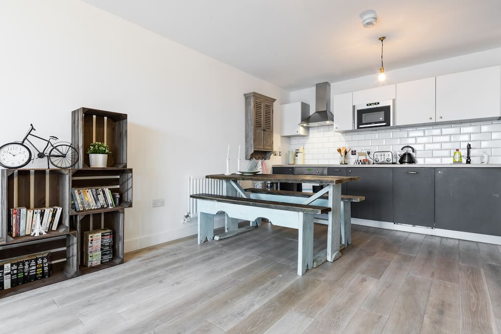 Dining table perfect for enjoying a meal together