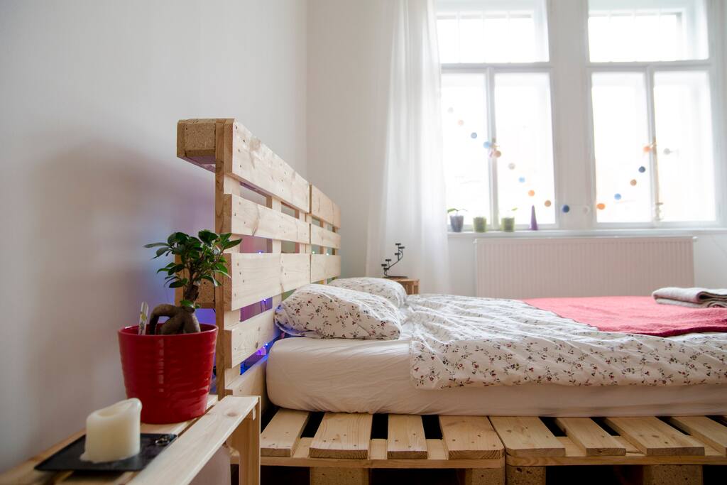 Living room with your bed
