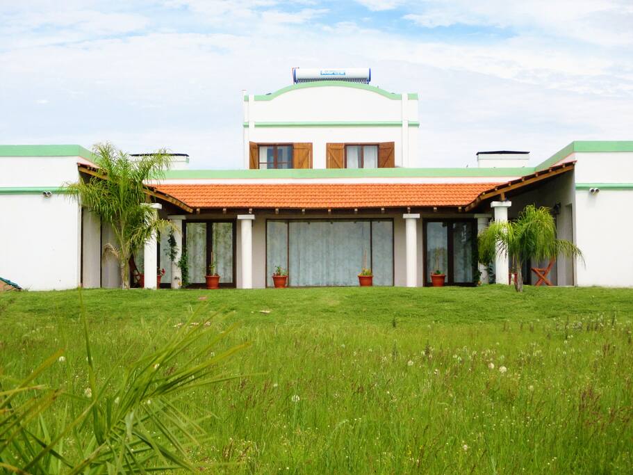 . . . with its spacious country views.