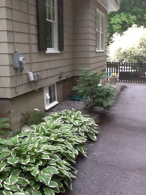 Private off street parking is available and leads directly to the fully fenced in pool and back door.