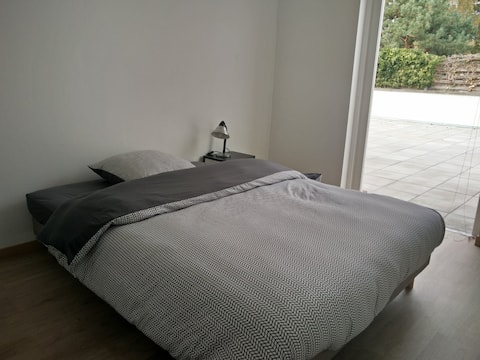 Quiet apartment 3 bedrooms 4 beds