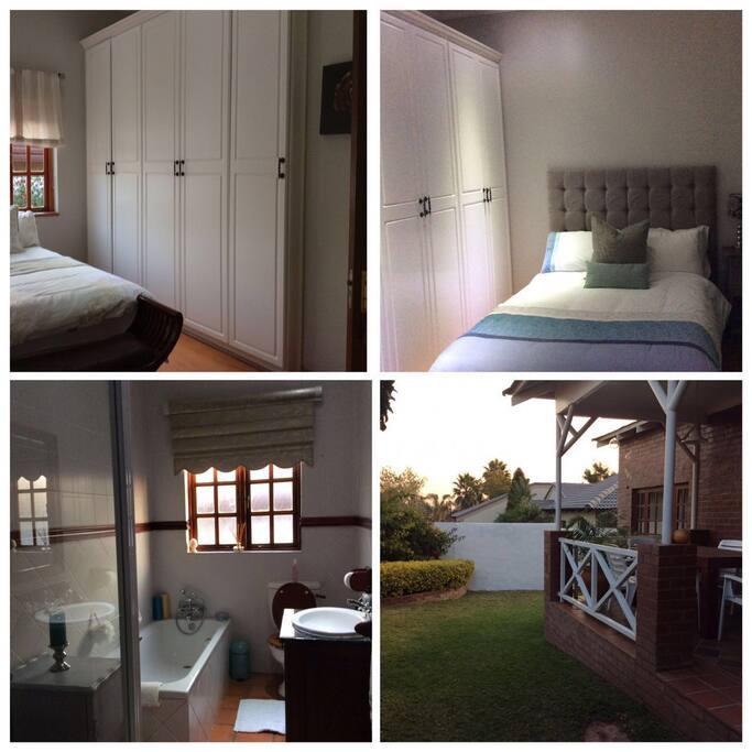 Bedrooms and bathroom