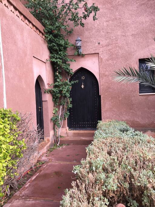 Porte entrée Riad