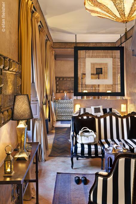 Zebra Lounge Area
