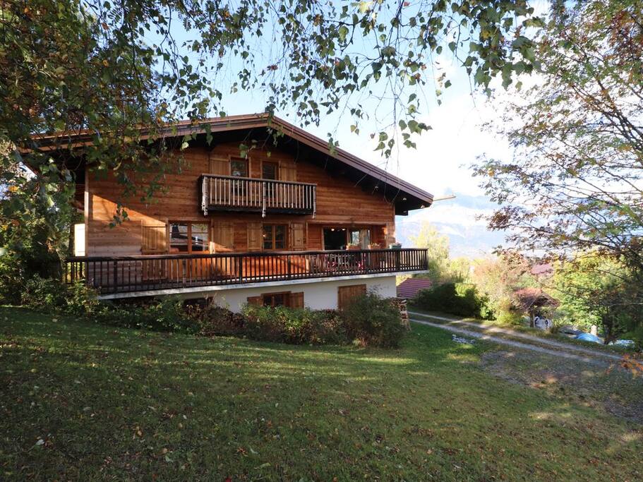 Chalet en été