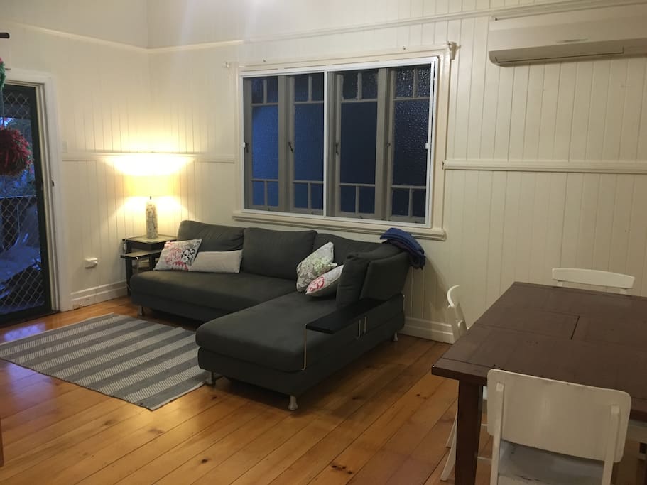 Lounge room & dining area
