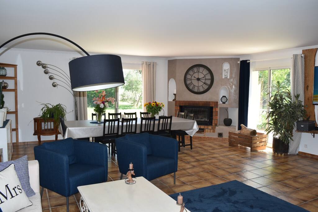 Magnifique pièce de vie de 70m2