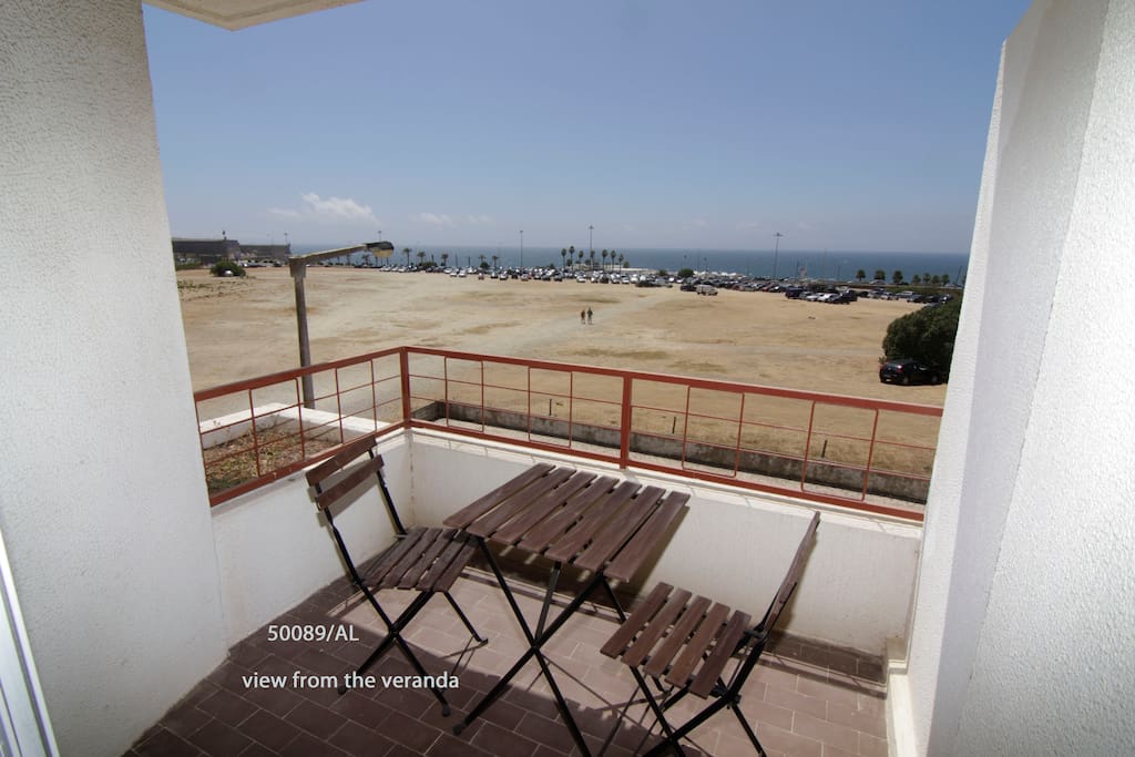 view from the apartment's veranda