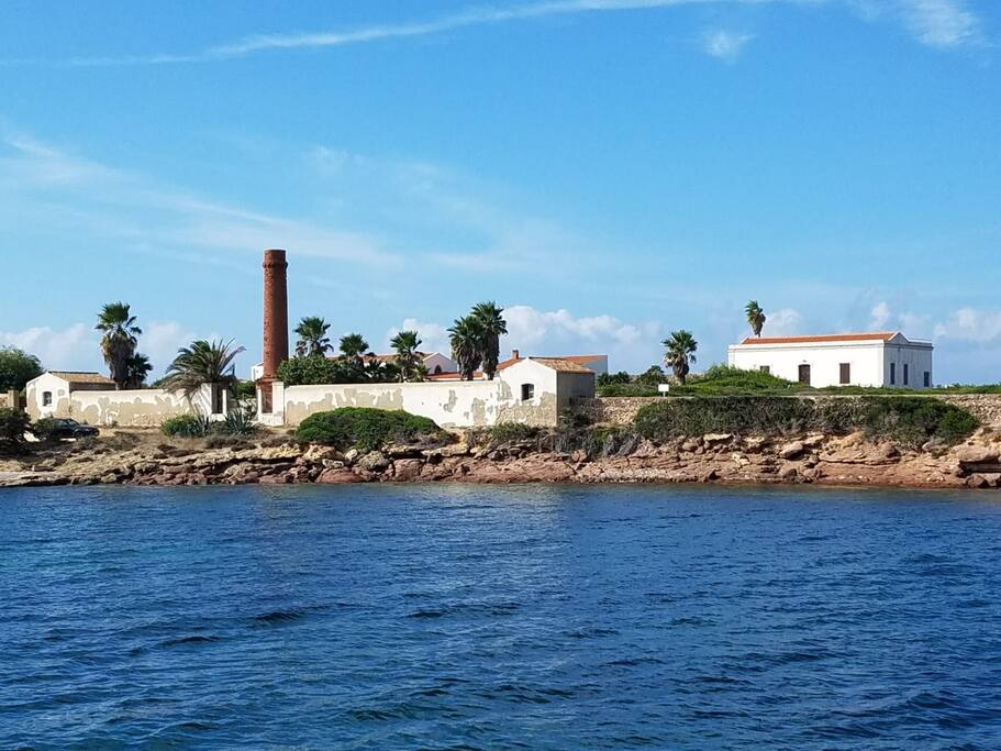 La Tonnara vista dal mare