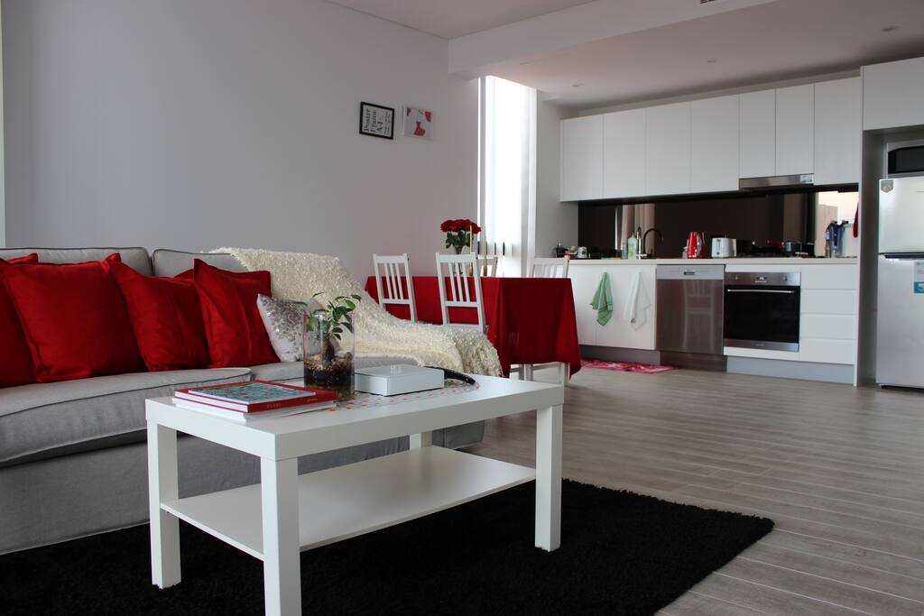 Living, Dining and Kitchen Open Air Spaces