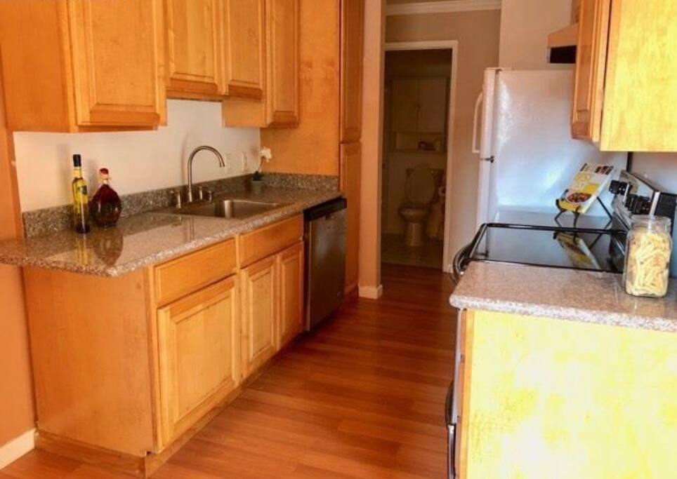 Open Kitchen Area.