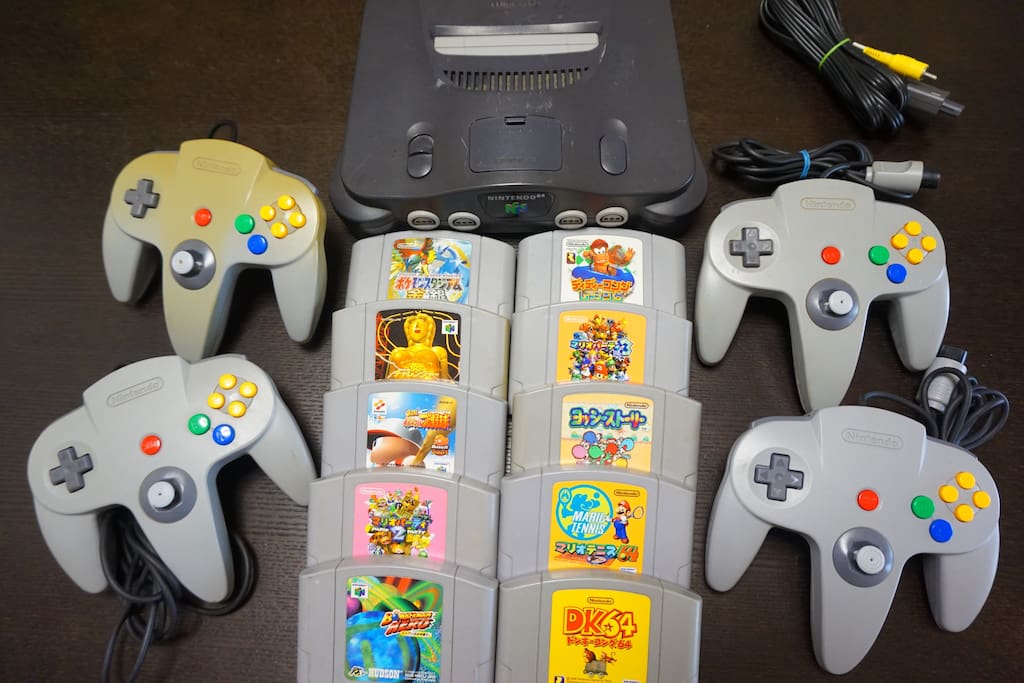 任天堂64
Nitendo64
You can play it