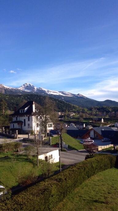 Vue depuis terrasse plein sud