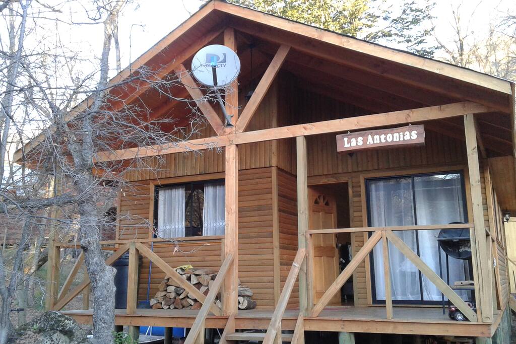 Fachada cabaña