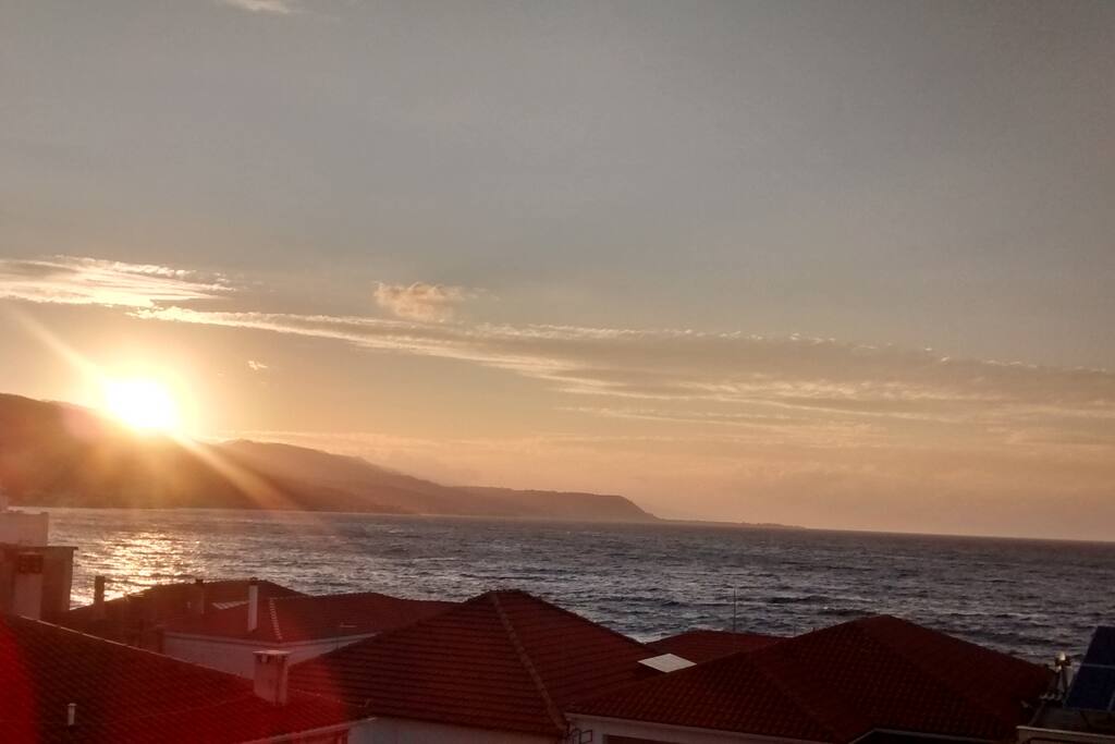 beautiful sunsets from large balcony