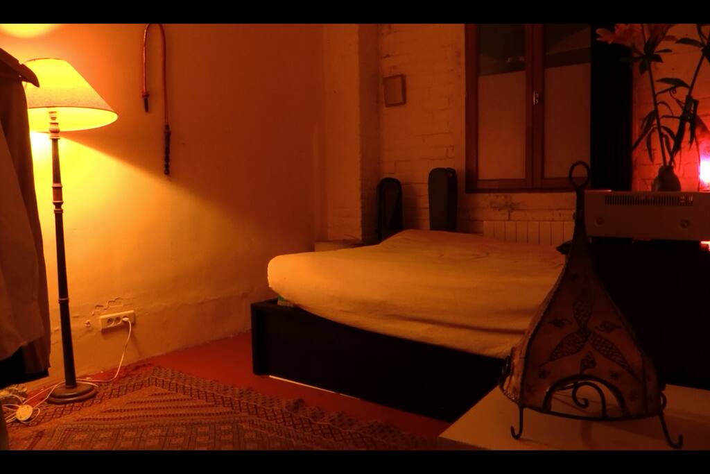 The sleeping-room (by night)